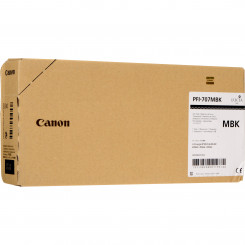 Canon PFI-707MBK Matte Black Ink Cartridge (700 Ml.) - Original Canon Pack for magePROGRAF iPF-830, iPF-840, and iPF-850